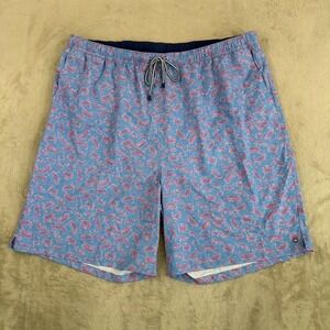 Peter Millar Crab Walk Swim Shorts in Men 2XT Tall Mesh Lined Performance NWOT